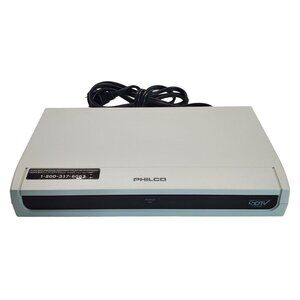 Philco TB100HH9 DTV Digital To Analog Converter Set Top Box